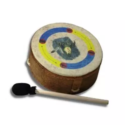 Buffalo Drum 22 x 3.5 inch - Buffalo Graphic